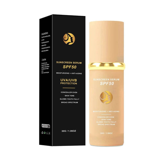 SPF50 4-in-1 Bionic Color-Changing Sunscreen with Concealer & Moisturizer - Price Value Store