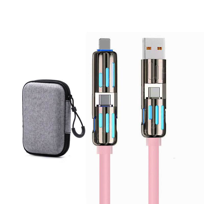 4-in-1 usb mobile phone data cable - Price Value Store