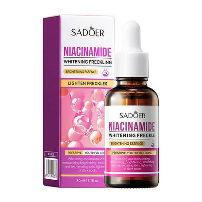 Whitening Essence with Niacinamide, Fullerene, Astaxanthin & Salicylic Acid (30ml) - Price Value Store