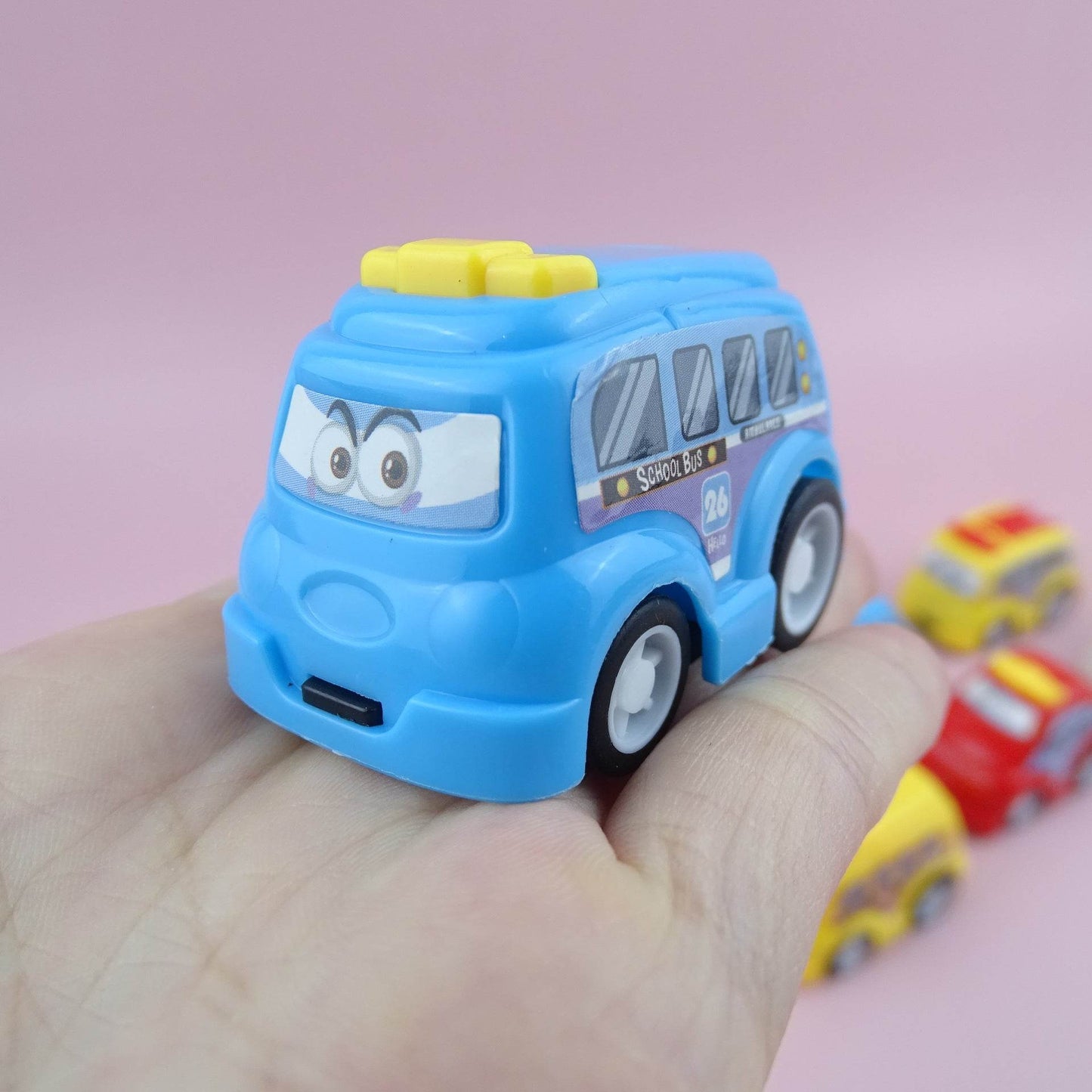 Mini Cartoon Pull-Back Engineering Toy Car - Price Value Store