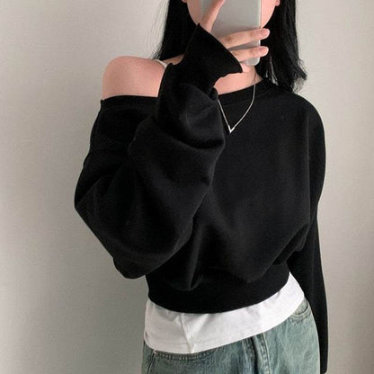 Short-sleeved hoodie for women - Price Value Store