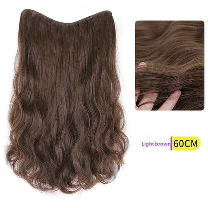 V-Shaped Fluffy Synthetic Hair Wig ? Straight/Curly (50cm/60cm) - Price Value Store