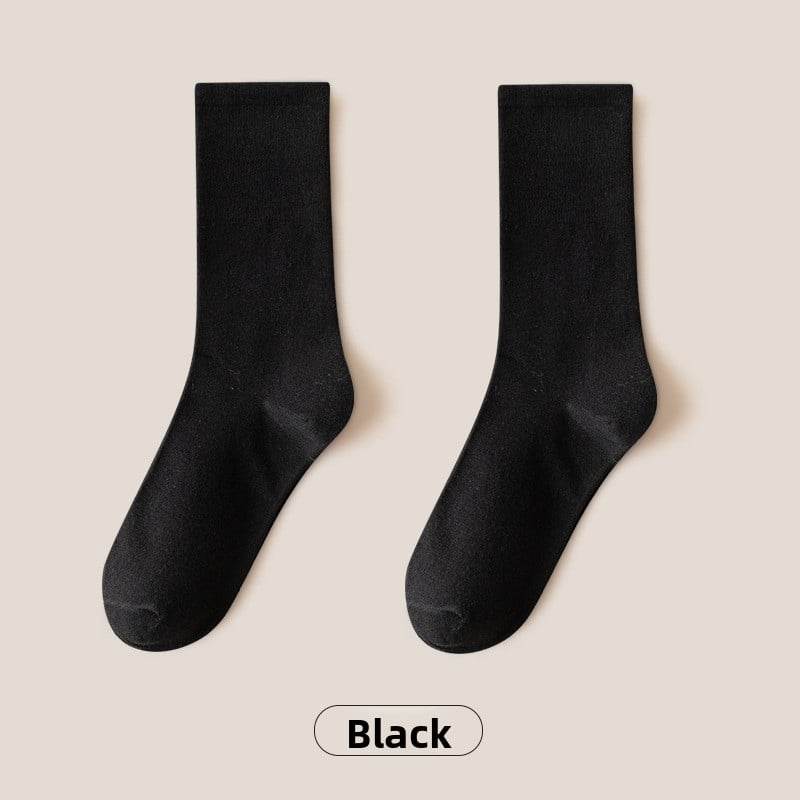 mid-calf length socks casual cotton socks - Price Value Store