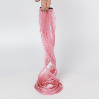 Colorful Curly Hair Piece Wig for Women