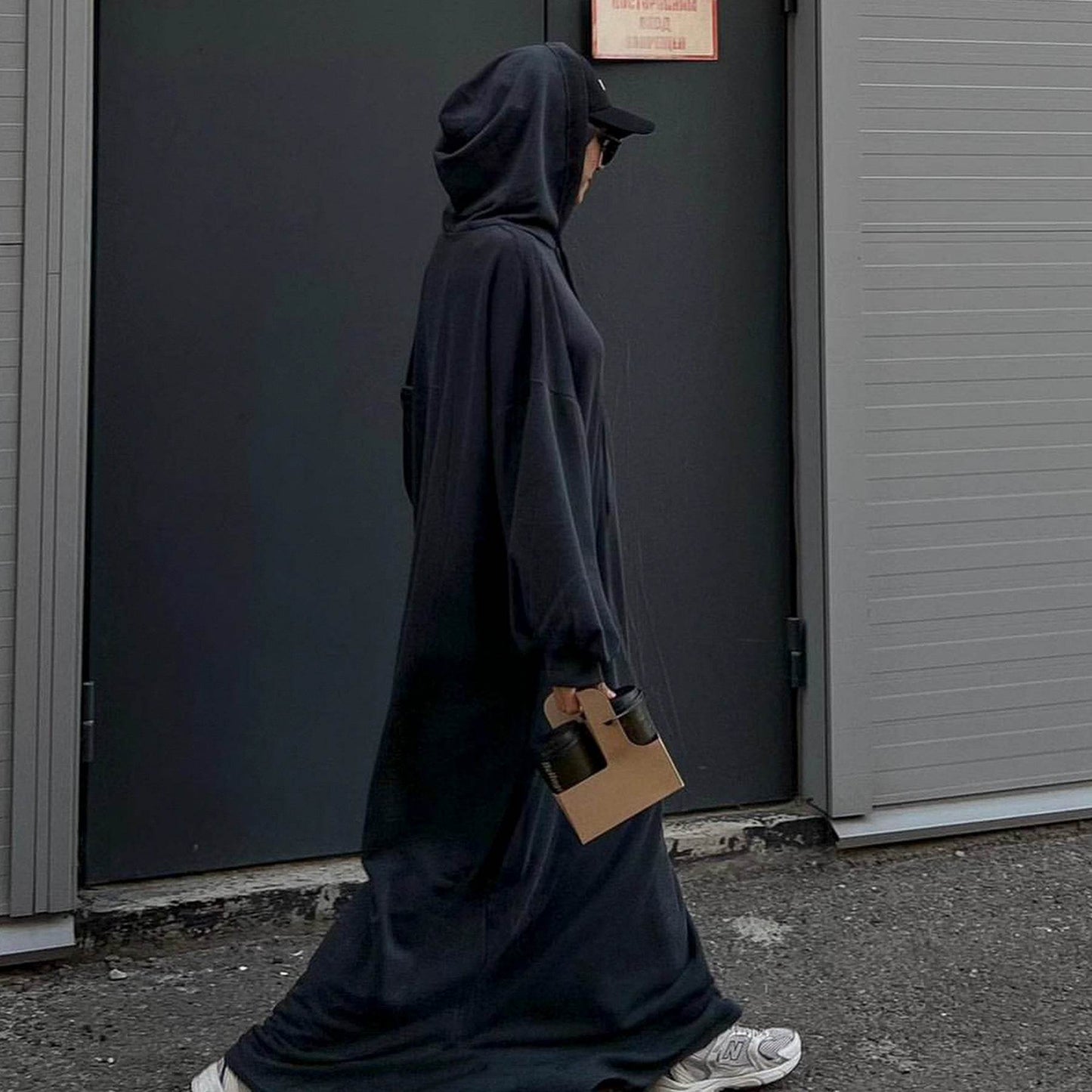 Solid Color Hoodie dress - Price Value Store