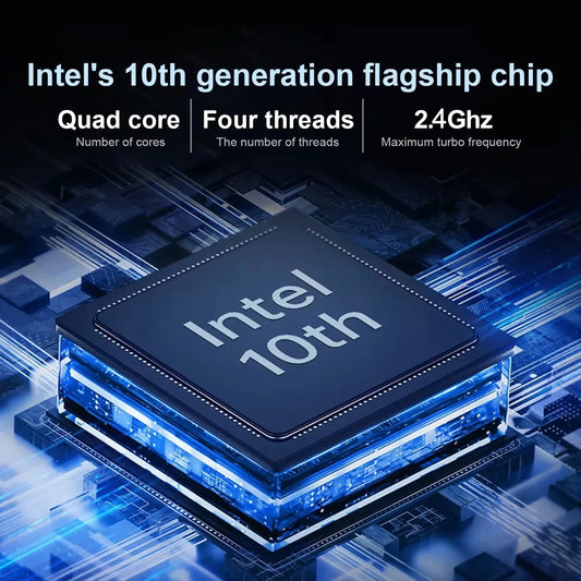14.1"Ultra Slim Laptop 16GB RAM 2TB SSD Intel N3700 Notebook Gamer 1920*1080 Display Office Study Computer PC Windows 11 Pro
