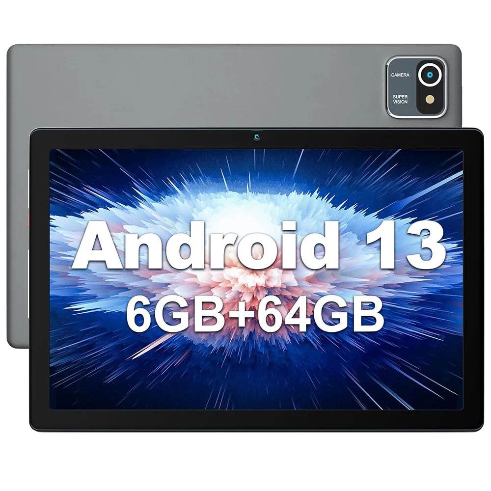 AEEZO MB1001 10 Inch Tablet Android 13 6GB RAM 64GB ROM 128GB Expandable 5000mAh Battery HD IPS Display Dual Camera Tablets PC - Price Value Store