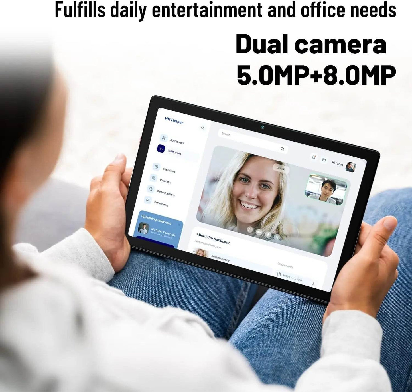AEEZO MB1001 10 Inch Tablet Android 13 6GB RAM 64GB ROM 128GB Expandable 5000mAh Battery HD IPS Display Dual Camera Tablets PC - Price Value Store