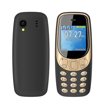 SERVO Q3308 PRO 3 SIM Card 3 Standby Mini Mobile Phone Bluetooth Dial Speed Dial Magic Voice FM Radio Call Recording Cellphone - Price Value Store