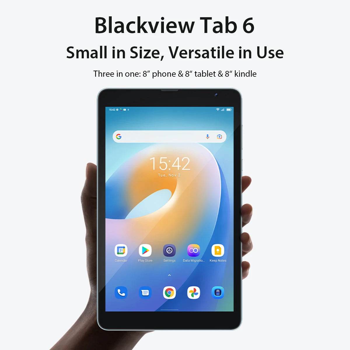 Blackview Tab 6 Tablet 8 inch 3GB 32GB Android 11 5580mAh Tablet PC 4G WIFI LTE Phone Call Tablets Kindle Ebook - Price Value Store