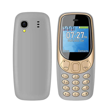 SERVO Q3308 PRO 3 SIM Card 3 Standby Mini Mobile Phone Bluetooth Dial Speed Dial Magic Voice FM Radio Call Recording Cellphone - Price Value Store