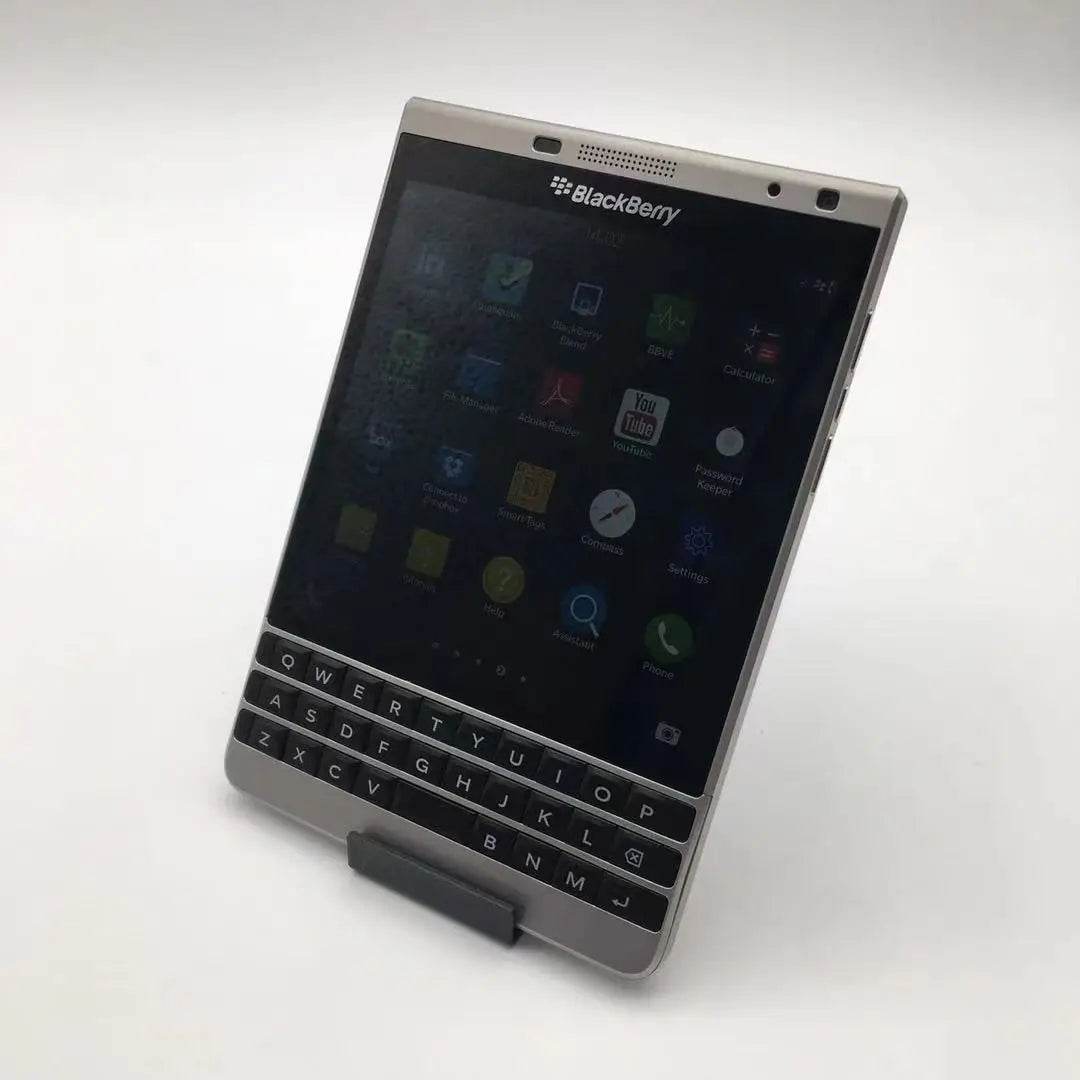 Blackberry Passport Silver Edition Q30-4 Refurbished-Unlocked Q30 4G LTE TFT 3GB RAM 32GB ROM 13.0MP 3450mAh Cell Phone - Price Value Store