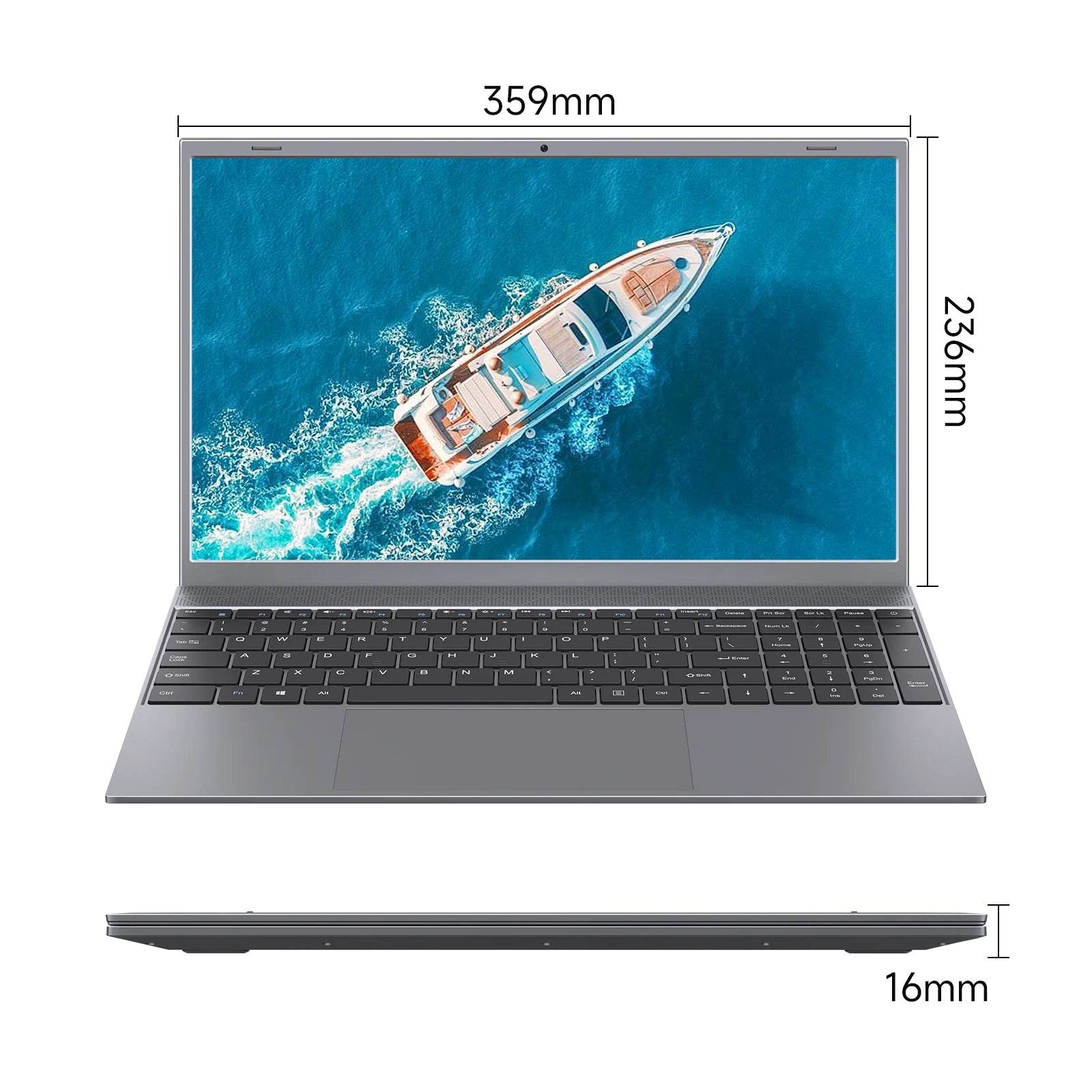 15.6 Inch Laptop J3710 8GB RAM 256GB SSD Windows 11 For Students And Business - Price Value Store