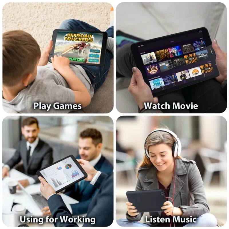 Support GPS RAM 1GB DDR3+16GB 7 INCH 717QW Android 11 3G Phone Tablet For Kids 2* SIM Card 1024x600 IPS WIFI SC7731 Quad-Core - Price Value Store