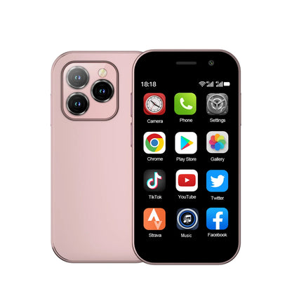 2024 New SERVO KING8000 Mini Smartphone Android 4G LTE Global GPS 3" Display 5MP Camera WIFI Small Mobile Phones 2000mAh Battery