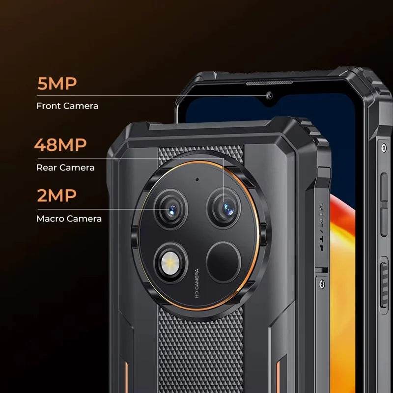 Oukitel G1 Rugged smartphone Android 6.52‘' 10600mAh 24GB+256GB rugged phone Android14 48MP HD+ Camera cell phone - Price Value Store