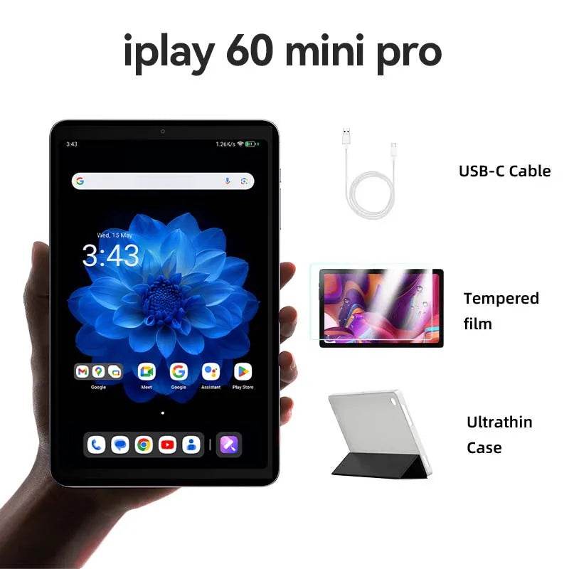 Alldocube iPlay 60 Mini Pro Tablet 8.4inch Android14 16GB(8GB+8GB) RAM 256GB ROM FHD 1920x1200 Dual SIM 4G LTE 6050mAh Battery - Price Value Store