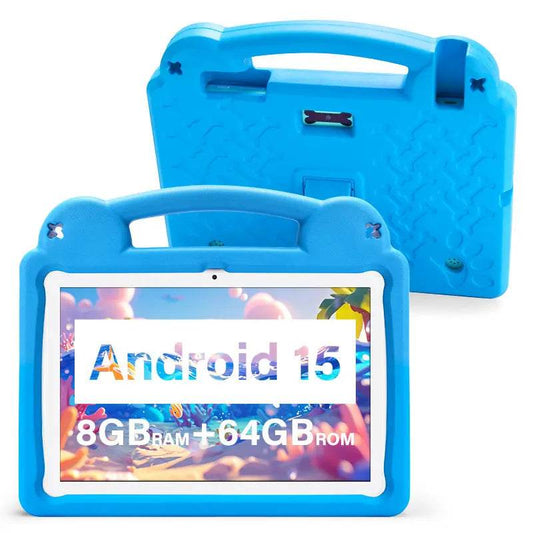 ANRY 2025 Kids Tablet Android 15 10.1 Inch A523 2.0GHZ 8GB（4+4 Expand) RAM 64GB ROM Octa-Core 5000Mah Tablets Children's Gifts - Price Value Store