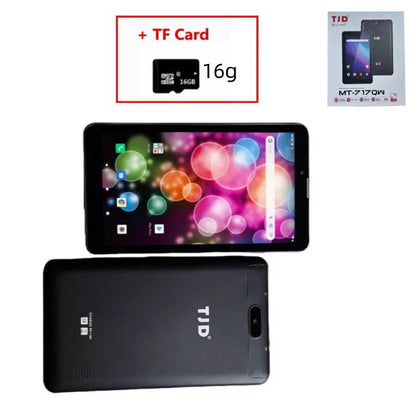 Support GPS RAM 1GB DDR3+16GB 7 INCH 717QW Android 11 3G Phone Tablet For Kids 2* SIM Card 1024x600 IPS WIFI SC7731 Quad-Core - Price Value Store
