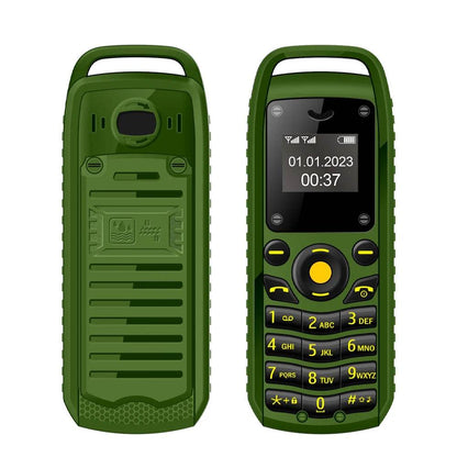 SERVO Mini Mobile Phone 2 SIM Cards Magic Voice Bluetooth Dialing Blacklist Low Radiation Smallest Button Cellphones Four Colors - Price Value Store