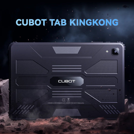 Cubot TAB KINGKONG, Rugged Tablet Android 13, IP68 Waterproof, 16GB RAM(8GB+8GB Extended), 256GB ROM, 10600mAh,10.1" FHD+ Screen