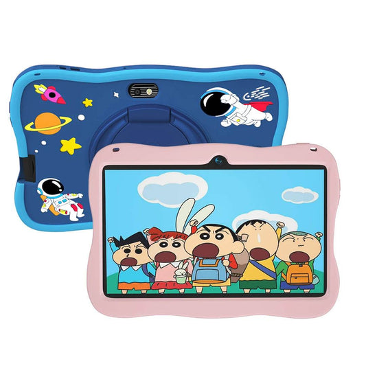 7 Inch Kid Tablet 4GB RAM 64GB ROM Android 13 Wi-Fi Battery Dual Camera Children's Gift Kids Software - Price Value Store