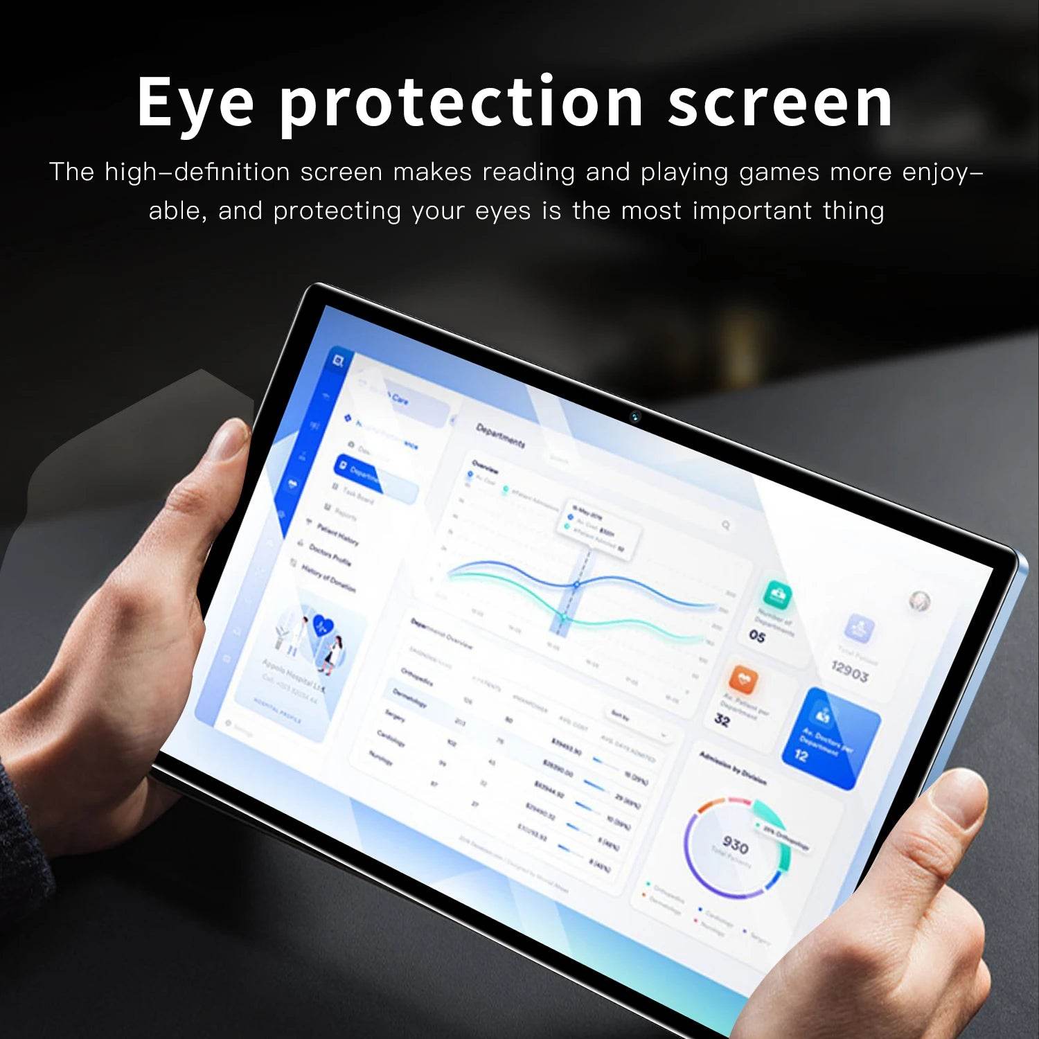 BDF Android 10.1 Inch Tablet Pc Google Play Octa Core Dual Cameras Dual SIM 3G Phone Call Tablets Bluetooth Wifi 4GB+ 64GB ROM - Price Value Store
