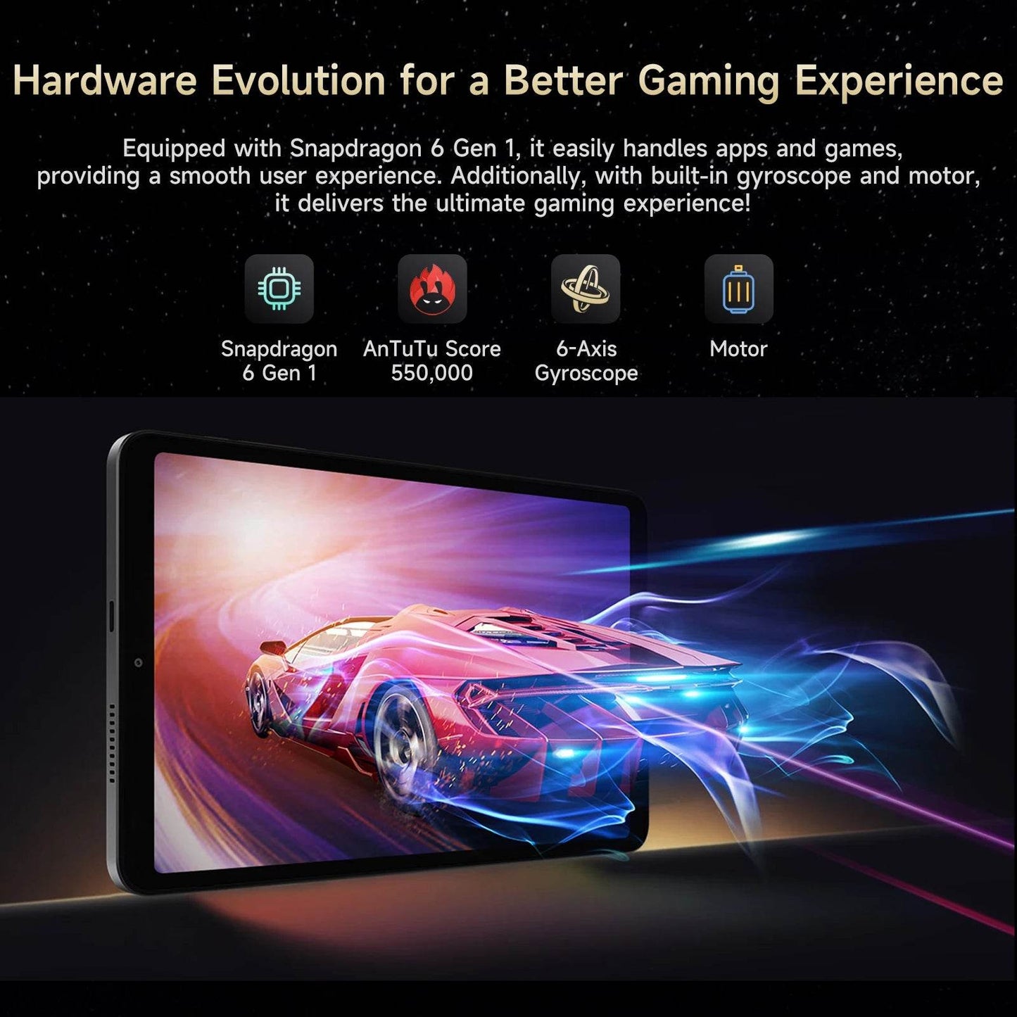 Alldocube iPlay60 Mini Turbo 8.4inch Snapdragon 6Gen 1 Tablet Android14 8GB+8GB virtual memory RAM+128GB ROM Widevine L1 - Price Value Store