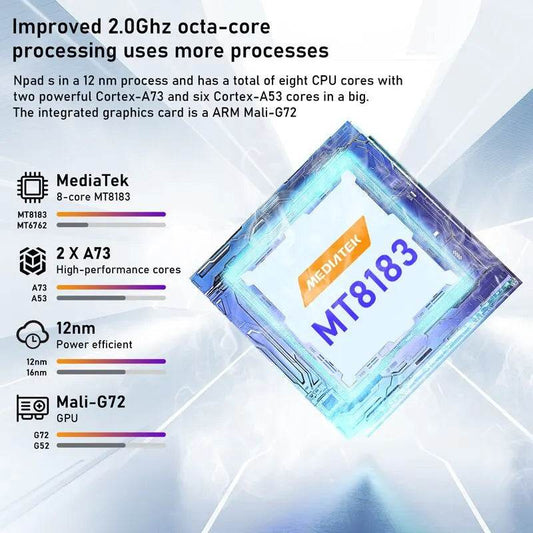 N-ONE NPad S 2023 10.1inch Tablet Pad 1280X800 HD 4GB 64GB Android 12 MTK8183 8-Cores 6600mAh Dual WIFI BT5.0 Tablettes - Price Value Store