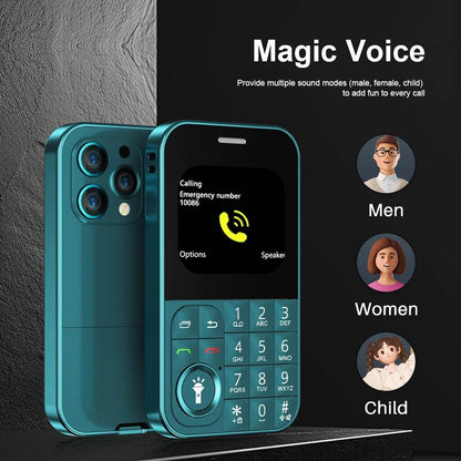 2024 SERVO V9 Model Small Mobile Phone 2G GSM 2 SIM Cards Magic Voice MP3/MP4 FM Radio 2.01inch Display Cheap Telephone Original - Price Value Store