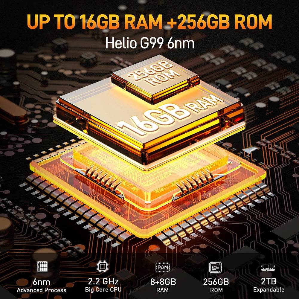 (2023 New) Ulefone Armor 21 Smartphone, G99 Android 13, 16GB RAM, 256GB ROM, Rugged Phone, 64MP, 9600mAh, Mobile phone, Global - Price Value Store