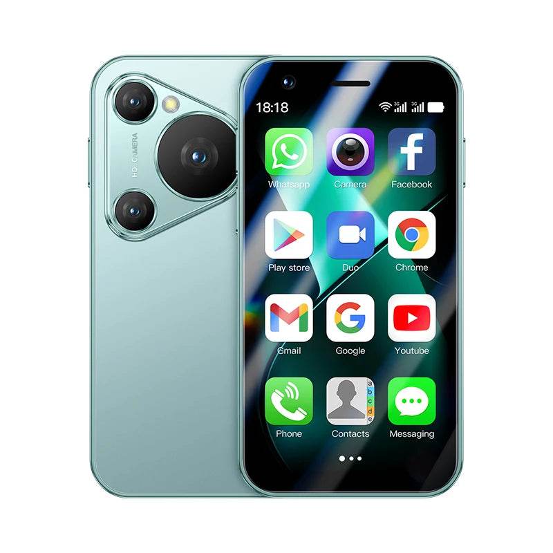 SOYES P70 Pro Max Mini Android8.1 Smartphone 3.0 Inches 2000mAh Face ID Dual SIM Standby Play Store 3G Little Phone - Price Value Store