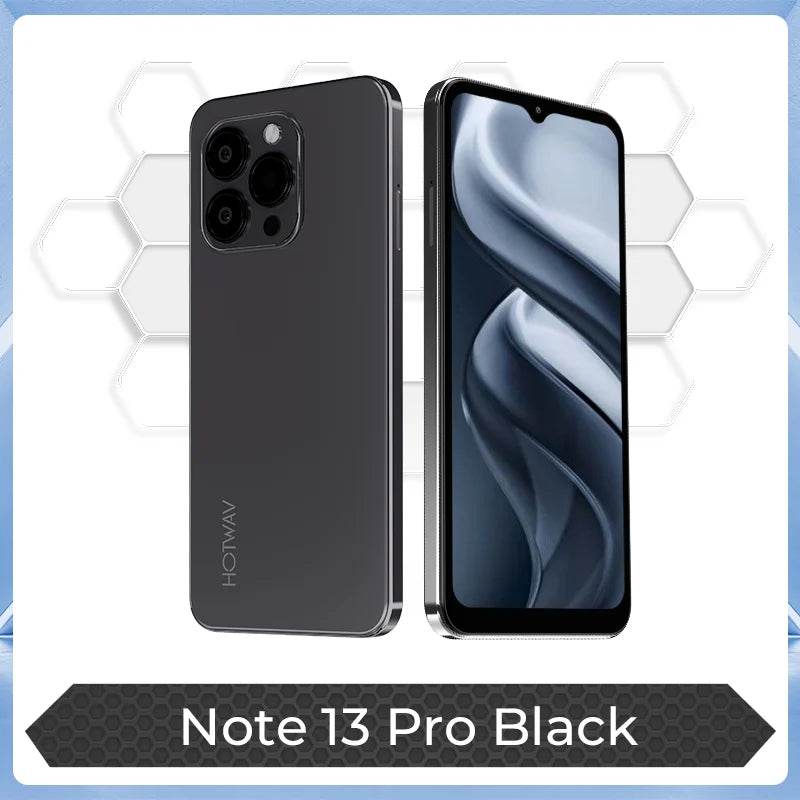 [World Premiere] HOTWAV Note 13 Pro Smartphone 6.6'' HD+ Android 13 16GB+256GB Octa-Core Mobile Phone 50MP 5160mAh Cellphone - Price Value Store