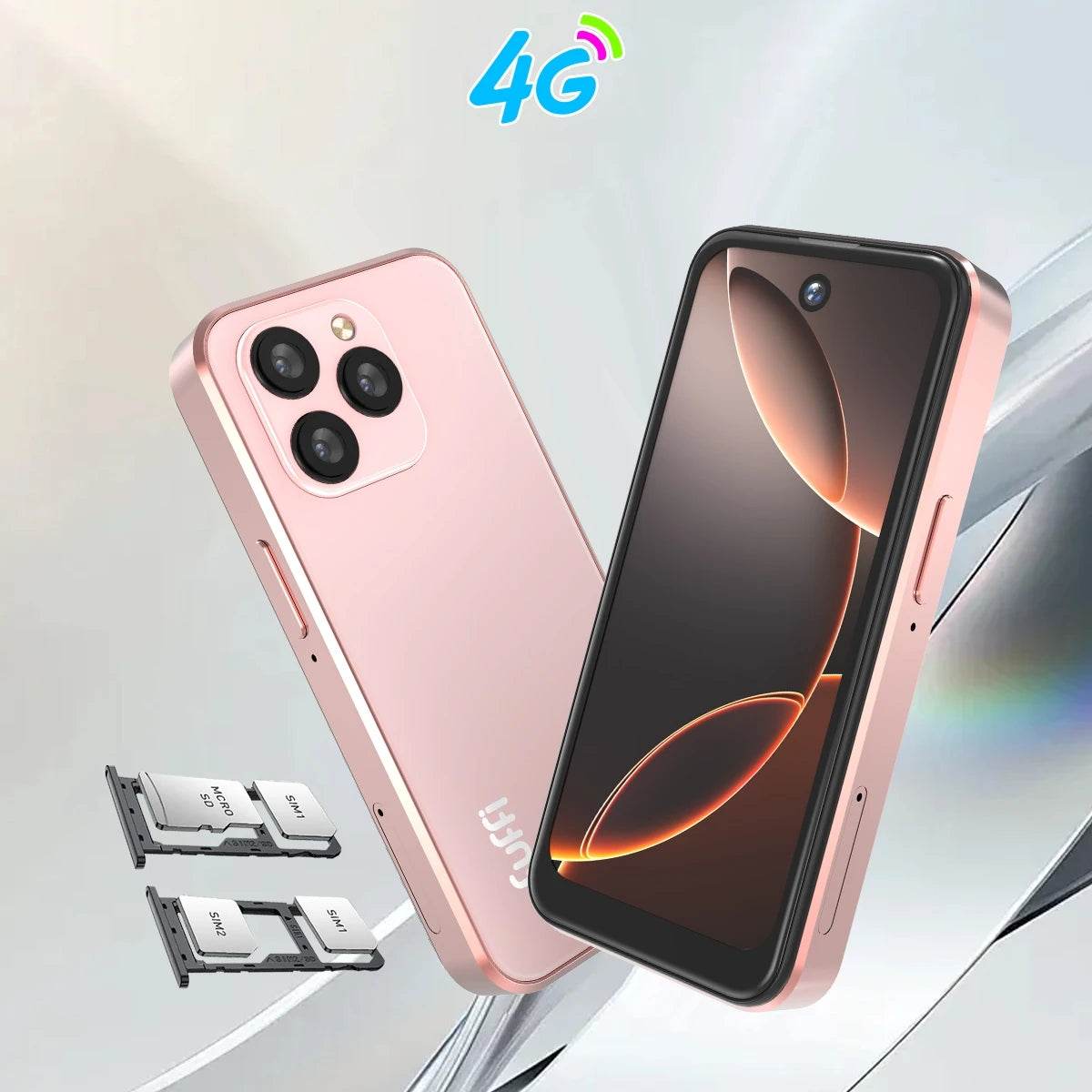 FUFFI-i16 Pro Mini Smartphone,4G Network,3.75 inch,2+16GB ROM,Android 10.0,Mobile phones,Google Play Store,2400mAh,Cellphones - Price Value Store