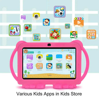 2025 New 5G WIFI 7-inch Children's Tablet 4GB+64GB ROM Drawing and Learning Portable Mini Tablet Quad Core Dual Cameras 4000mAh - Price Value Store