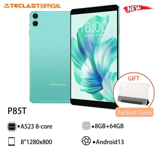Teclast P85T 2024 Tablet (Allwinner A523 1.8GHz 8-Core/10GB (4GB+6GB)RAM/64GB ROM/8 Inch 1200*800iPS/WiFi 5/BT 5.0/5000mAh - Price Value Store