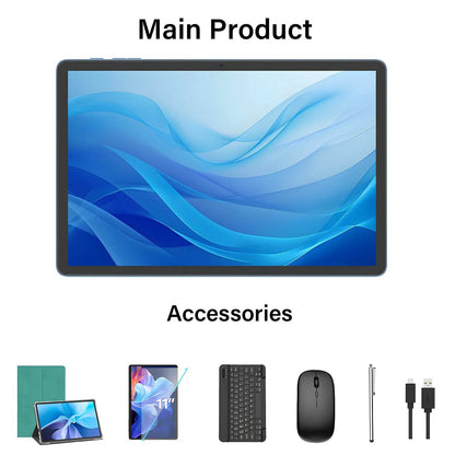 Relndoo Android 15 Tablet 11 Inch, 24GB(4+20 Expanded) RAM+128GB ROM,1280x800 Screen, 5G WiFi, 8000mAh Battery, 5MP+13MP - Price Value Store