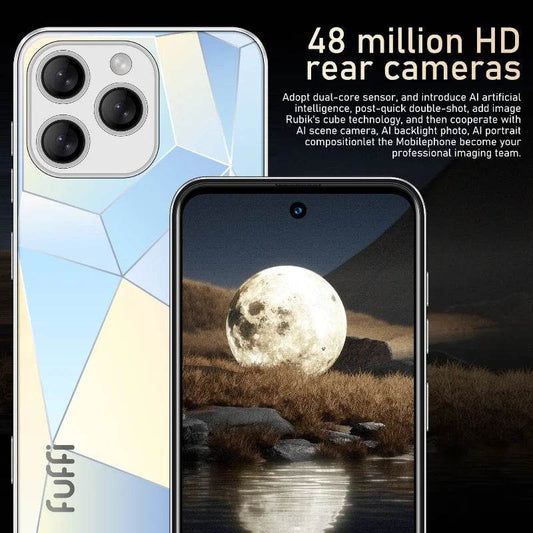 Global Vision I16 Pro Smartphone 5G Android 5300mAH 12GB RAM 512G ROM 6.56Inch 1080x2640HD 24+48MP MTK10 4G Network Mobile Phone - Price Value Store