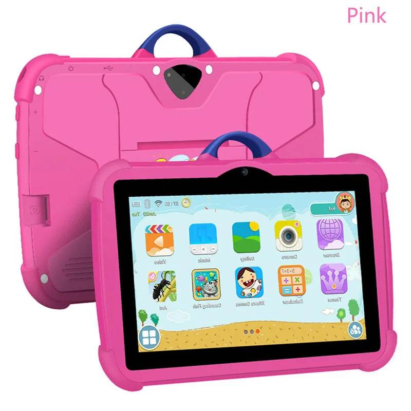 New 7 Inch 5G WiFi Tablet Pc for Children's best Gifts Android Kids Game Educational Learning Tablets Quad Core 4GB RAM 64GB ROM - Price Value Store