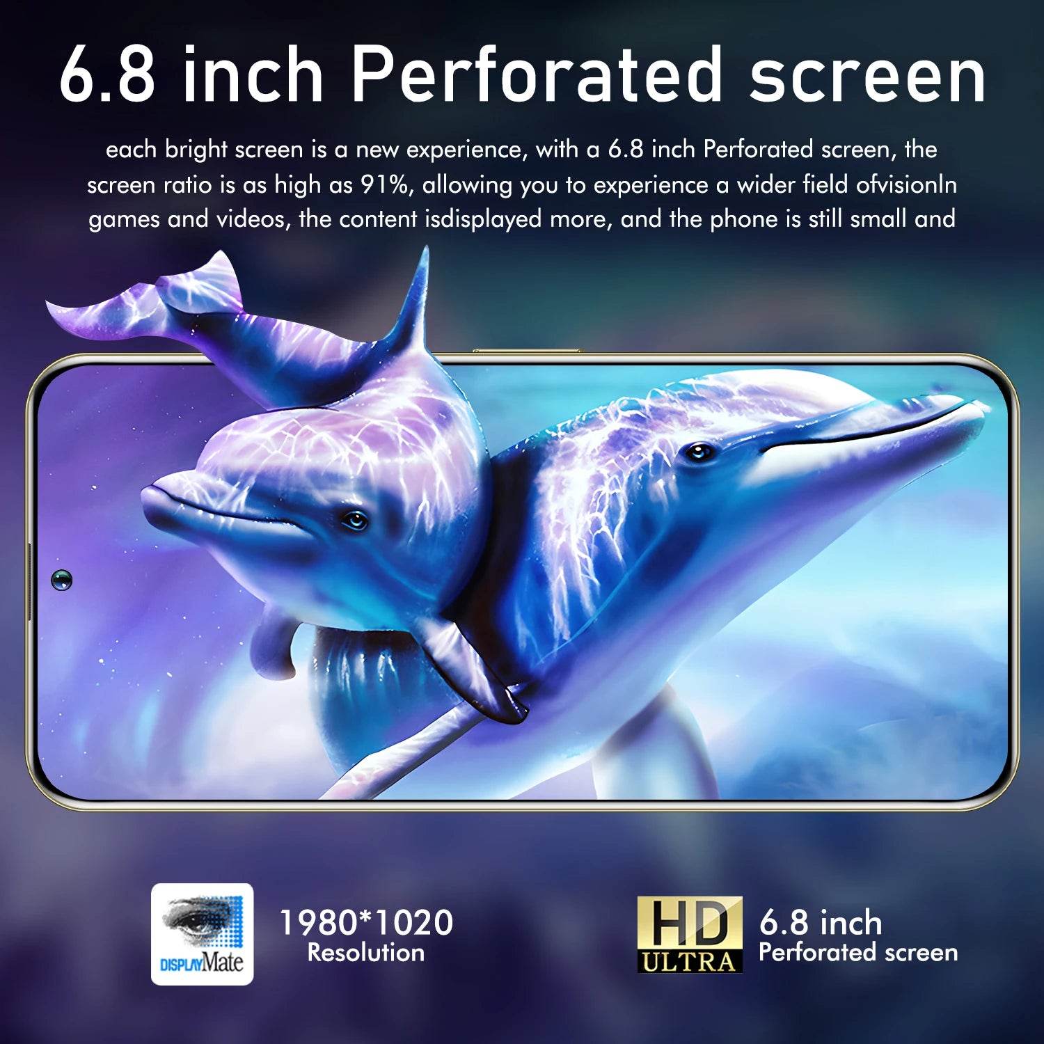A73,Smartphone Android,6.8 inch,8GB RAM,256GB ROM,Dual SIM,Mobile phone,Google Play Store,13+32MP,6800mAh,Cellphones - Price Value Store