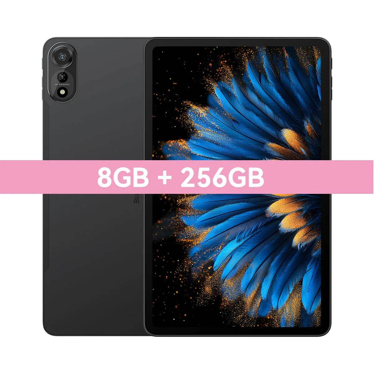Blackview MEGA 2 Tablet PC 12'' 2K FHD+ Display Unisoc T615 12GB+12GB RAM 256GB ROM 9000mAh Battery 16MP Android 15 4G Tablets - Price Value Store