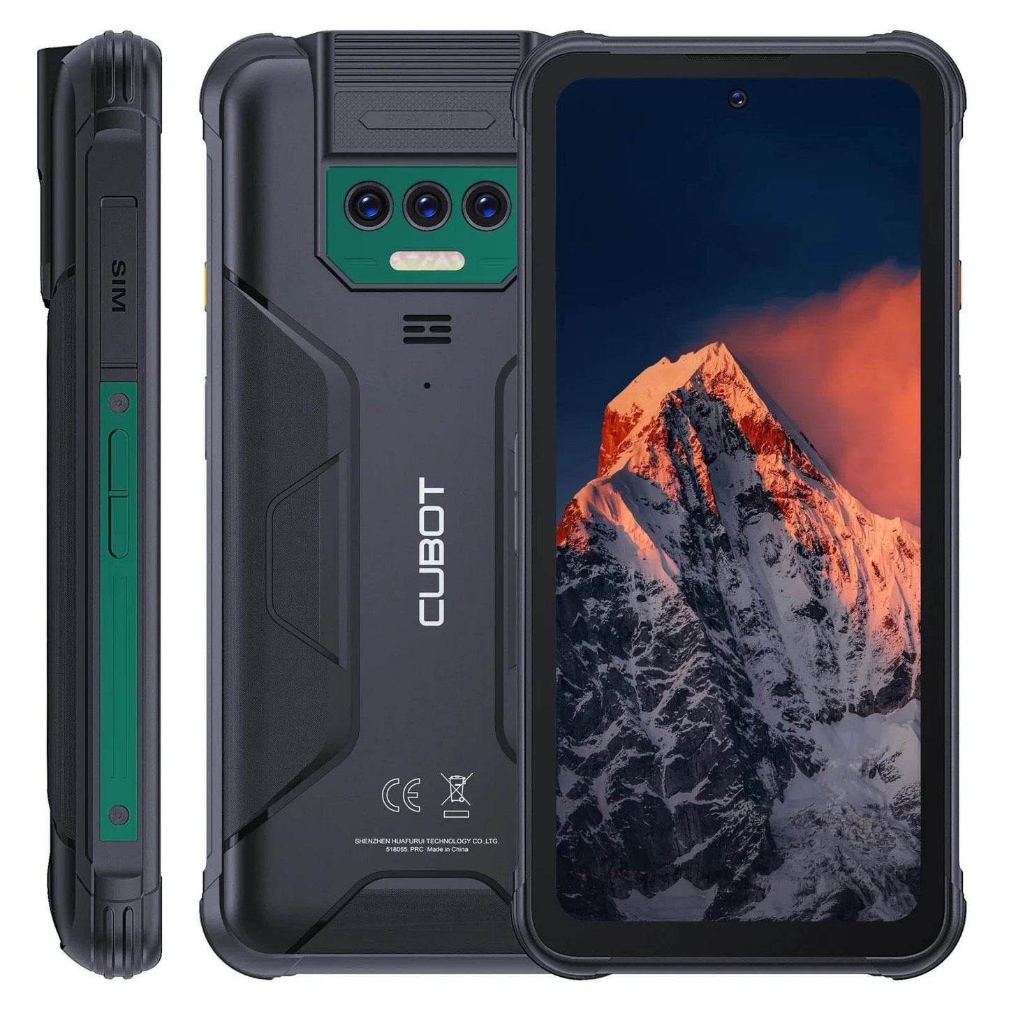 Cubot KingKong 8 Smartphone (6+6GB) RAM+256GB ROM 10600mAh Battery Dual LED Torch 48MP Rear Camera NFC Fingerprint Mobile Phone - Price Value Store