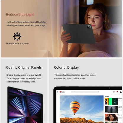 10.1 Inch 5G Android Tablets 4G LTE Phone Call Dual SIM Dual Cameras Octa Core 8GB+ 256GB ROM Wi-Fi Bluetooth Google Tablet Pc - Price Value Store