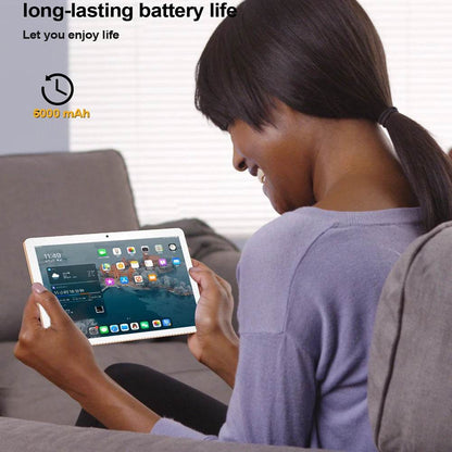New Global Version 10 Inch Tablet Pc 4GB RAM 64GB ROM Octa Core Dual 3G Phone Call WiFi Bluetooth Google Play Android Tablets - Price Value Store