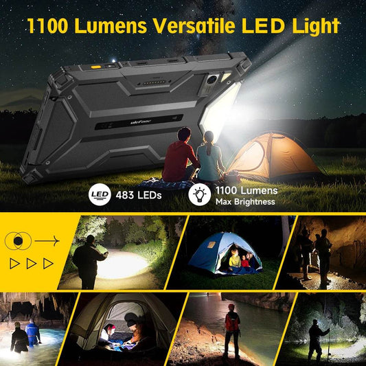 5G Rugged Tablet Ulefone Armor Pad 4 Ultra IP68/IP69K LED Light 11800mAh Battery,fast charging 16GB+256GB 50MP - Price Value Store