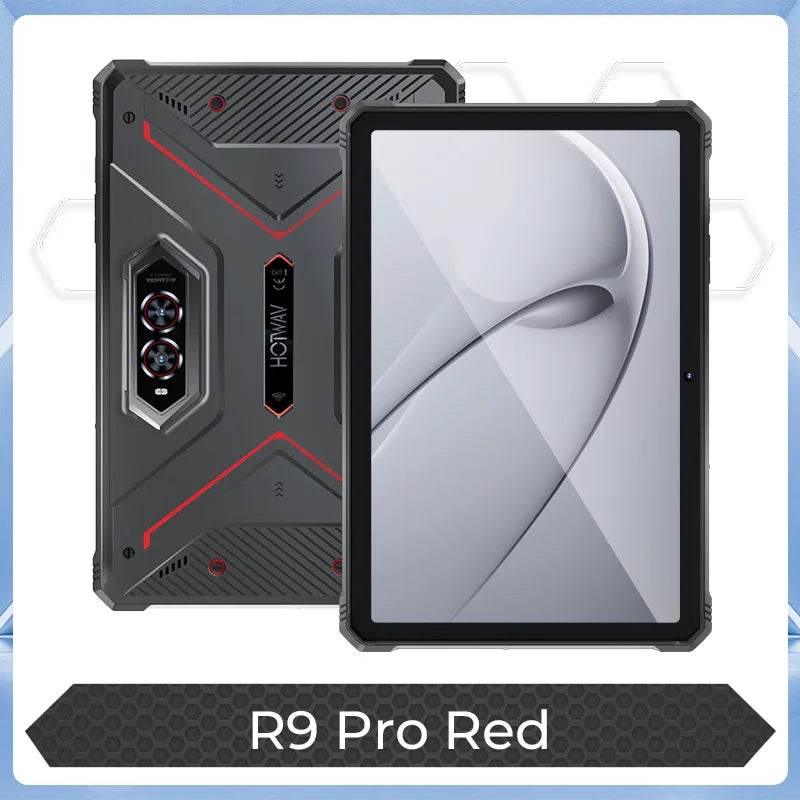 HOTWAV R9 Pro Rugged Tablet 11'' FHD+ 2K Display 20080mAh Massive Battery Pad Android 14 6GB 256GB Camera Global 4G Tablet PC - Price Value Store