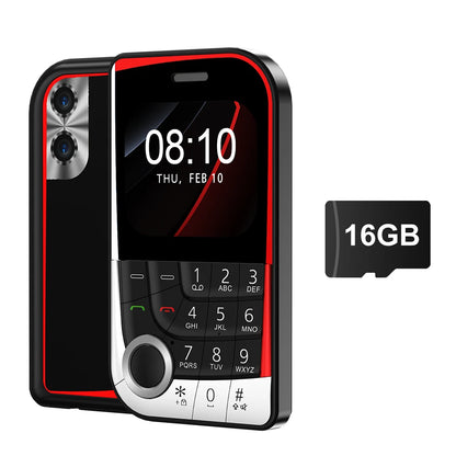 SERVO V10 Dual SIM Mobile Phone Magic Voice Speed Dial FM Radio Camera Flashlight Type-C Port 2.01" Screen Key Feature Cellphone