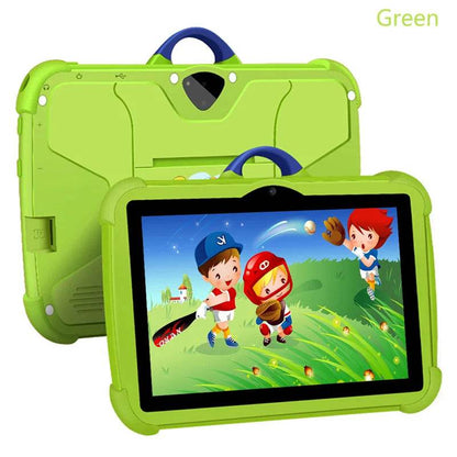 New Cartoon Pattern Kids Tablet 7 Inch Quad Core 4GB RAM 64GB ROM Android Learning Education Games Tablets Children's Gifts - Price Value Store