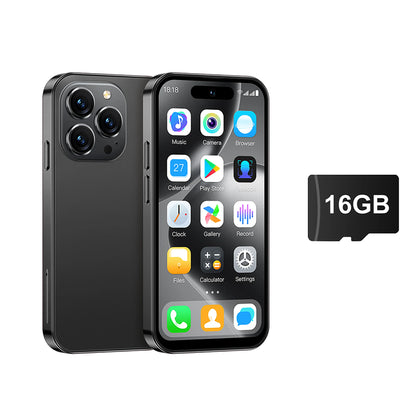 2025 SERVO S16 MINI 3G Tiny Smartphone Android 10 16GB ROM Face Unlock Play Store WiFi 4.0" Small Cellular Phone 2 SIM Standby