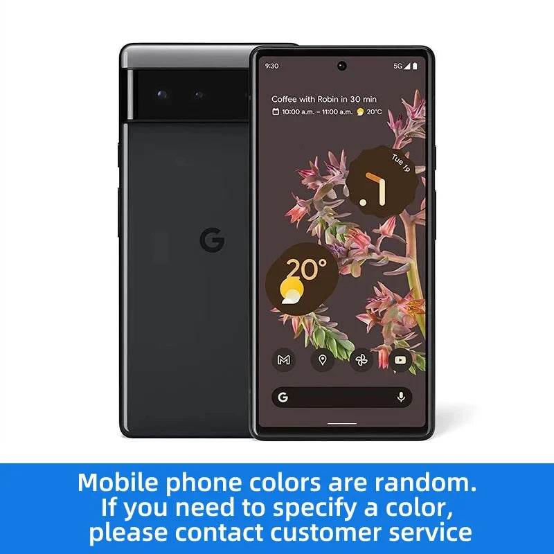 Google Pixel6 5G SmartPhone CPU Google Tensor Battery capacity 4614mAh 50MP Cameraoriginal used phone - Price Value Store